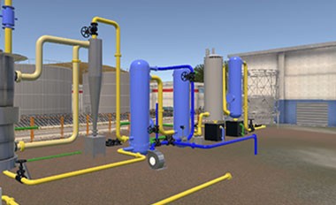 江蘇大學(xué) 生物質(zhì)燃?xì)庵苽溥^程參數(shù)控制與目標(biāo)反演虛擬仿真實驗