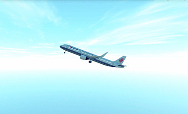 南京航空航天大學 大型飛機結構振動特性測試虛擬仿真實驗