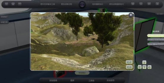 案例分享 | 秦嶺危險野生動物攝影虛擬仿真實驗