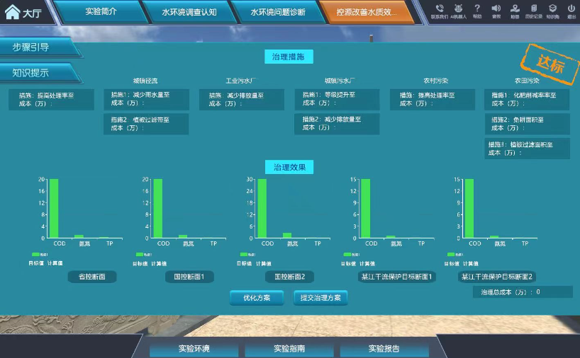 水環(huán)境治理虛擬仿真實(shí)驗(yàn)教學(xué)助力環(huán)保人才培養(yǎng)