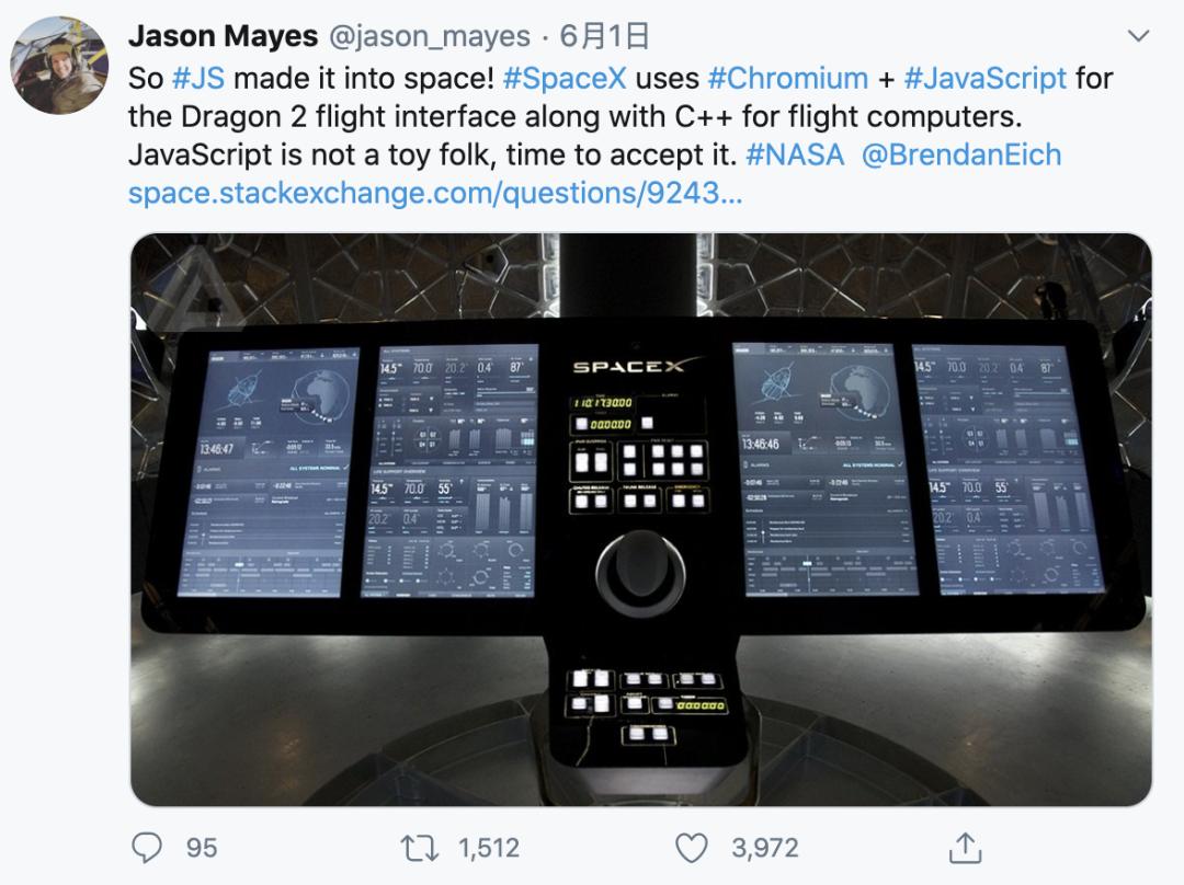 JavaScript+觸屏系統(tǒng)，宇宙飛船的操控也可以如此低門檻