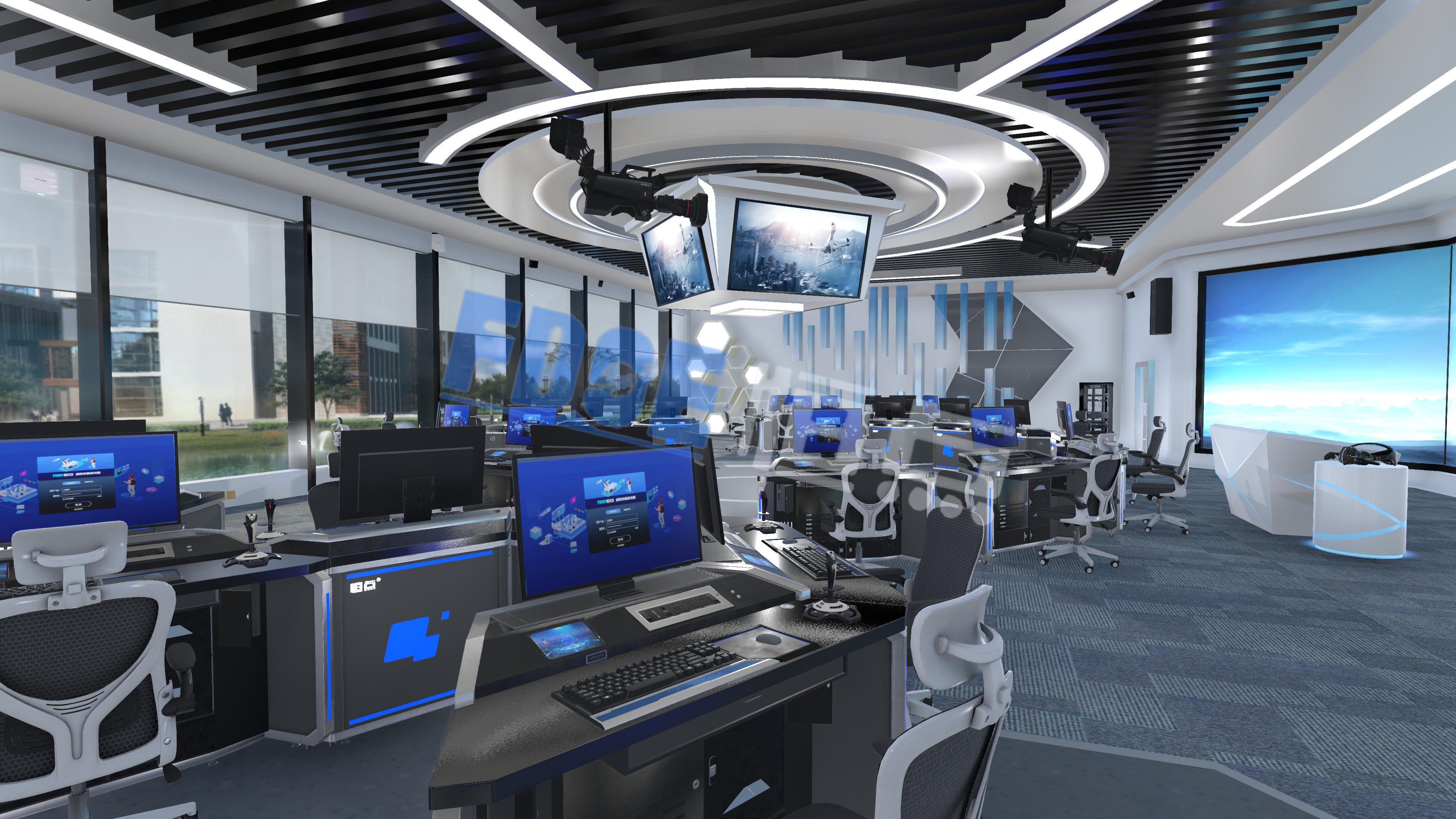 恒點(diǎn)支持建設(shè)的虛擬仿真實(shí)訓(xùn)基地