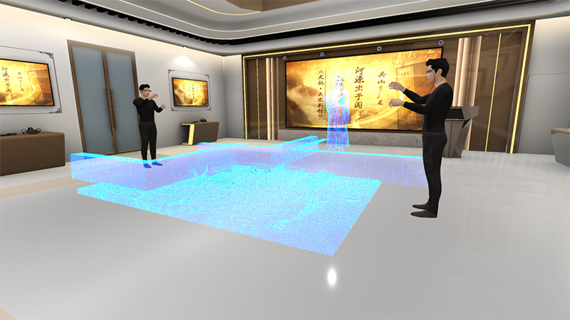 史記及新文科虛擬仿真展廳建設(shè)方案——史記MR大空間協(xié)同交互體驗(yàn)區(qū)