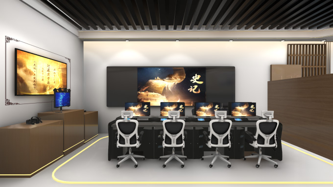 史記及新文科虛擬仿真展廳建設(shè)方案——史記資源開發(fā)研創(chuàng)區(qū)