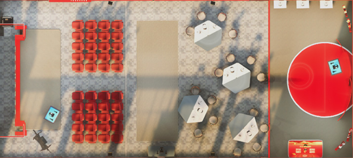 思政與黨建教學(xué)與體驗(yàn)中心組成與布局