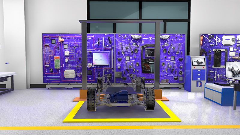 新能源汽車虛實結合實訓基地建設方案——新能源汽車專業(yè)實訓中心