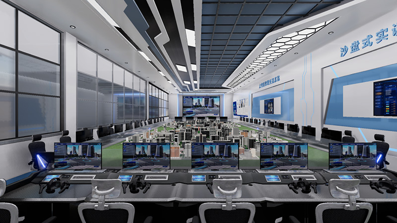 智慧交通車路協(xié)同虛擬仿真實訓室建設方案——智慧交通車路協(xié)同沙盤式實訓區(qū)