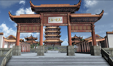 黃鶴樓景區(qū)VR互動(dòng)虛擬仿真體驗(yàn)