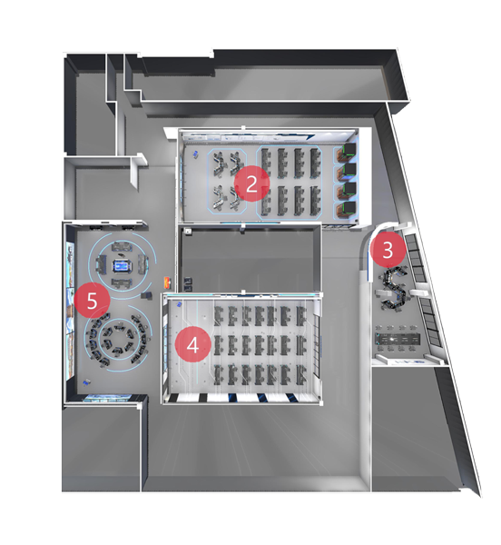 數(shù)智化旅游虛擬仿真實(shí)訓(xùn)基地組成與布局