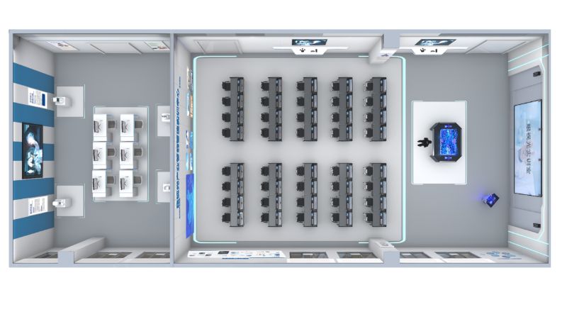 眼視光產(chǎn)業(yè)智能制造虛擬仿真實(shí)訓(xùn)基地組成與布局