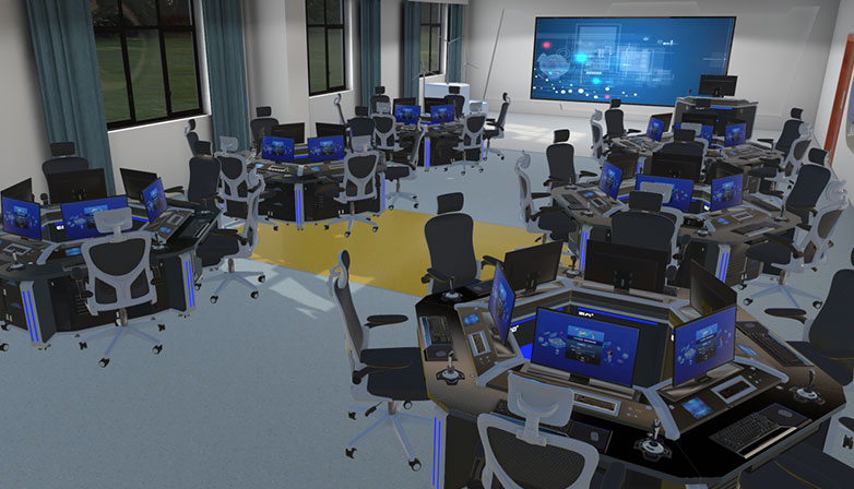 風(fēng)力發(fā)電設(shè)備運維虛擬仿真實訓(xùn)室教學(xué)區(qū)