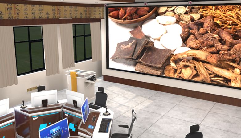 中醫(yī)藥虛擬仿真實(shí)訓(xùn)室