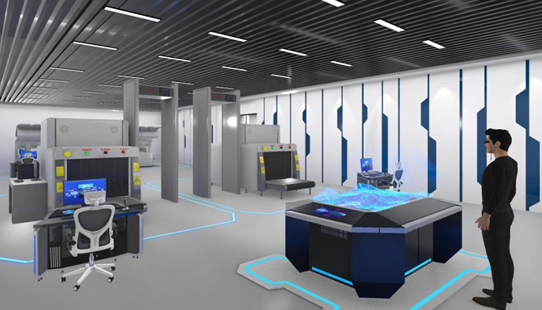 空乘地勤虛擬仿真實(shí)訓(xùn)基地