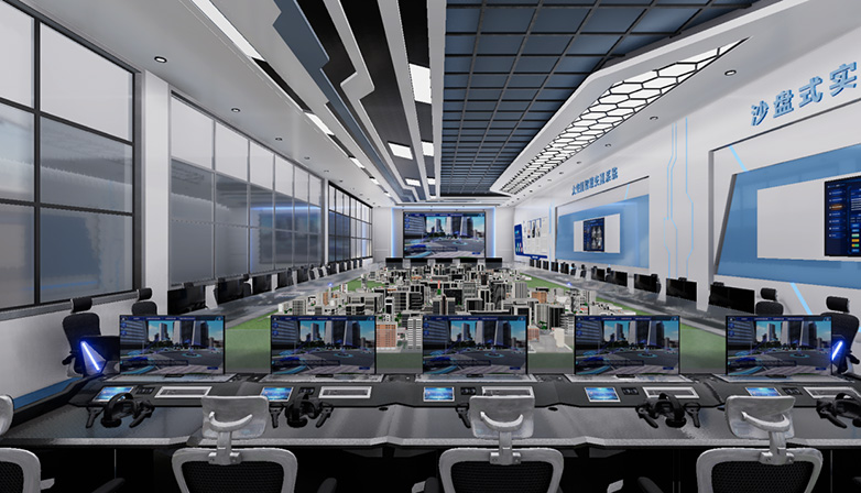 智慧交通車路協(xié)同虛擬仿真實(shí)訓(xùn)室